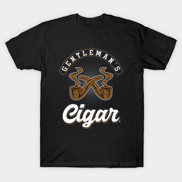 gentleman cigar T-Shirt by Zluenhurf